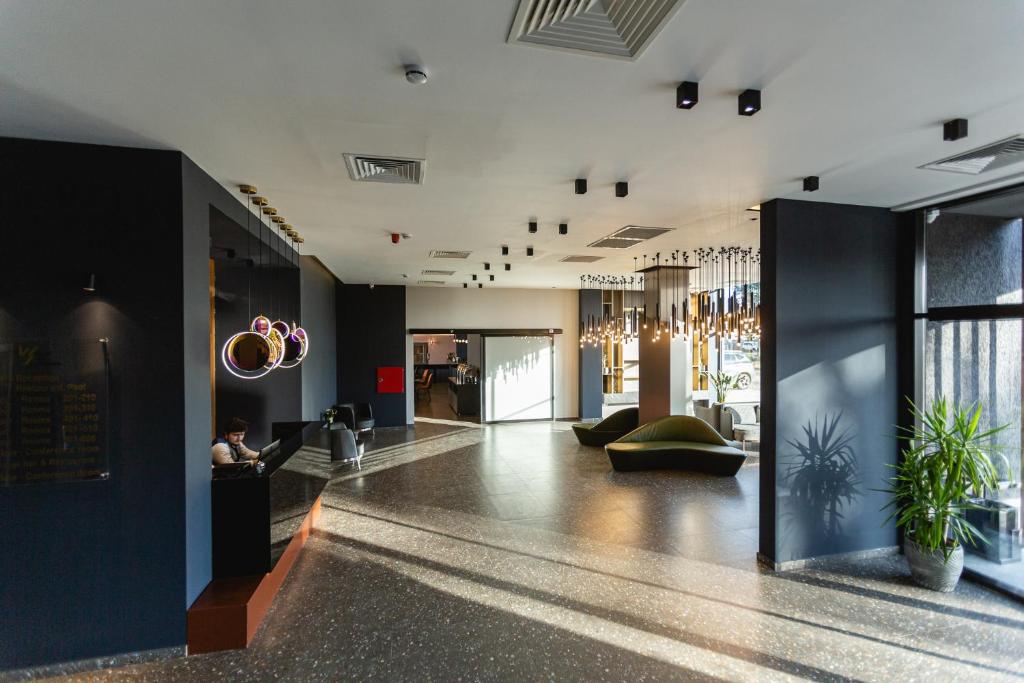 Vstupní hala nebo recepce v ubytování West Inn Georgia
