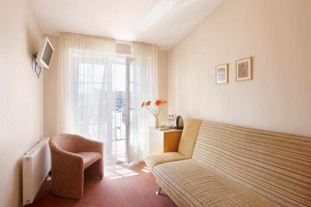 Posezení v ubytování Hotel Edvards