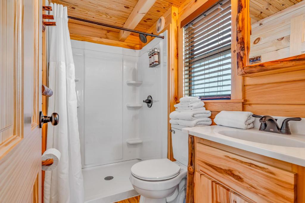 Cabins at Bonefish Bayにあるバスルーム