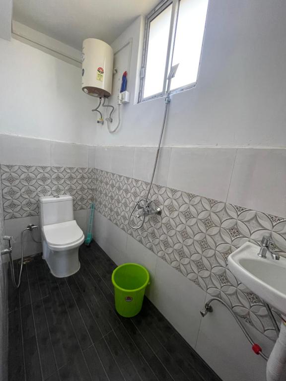 Koupelna v ubytování Jasmine Homestay Darjeeling
