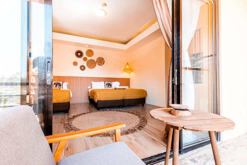 Posezení v ubytování Molly Resorts