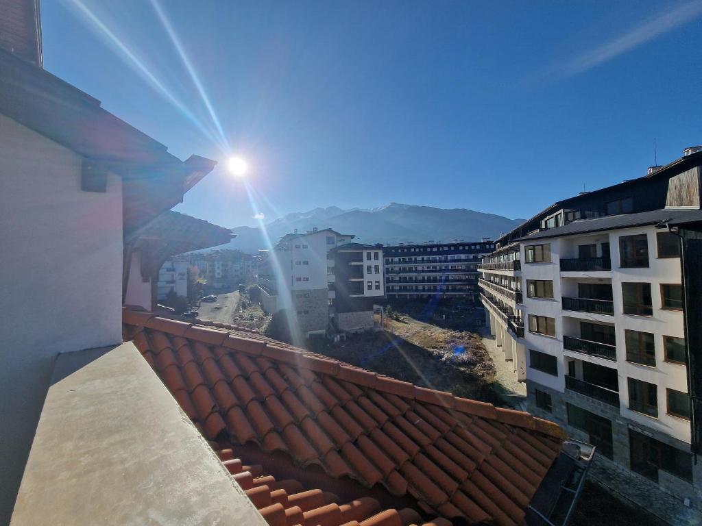 Nespecifikovaný výhled na hory nebo výhled na hory při pohledu z apartmánu