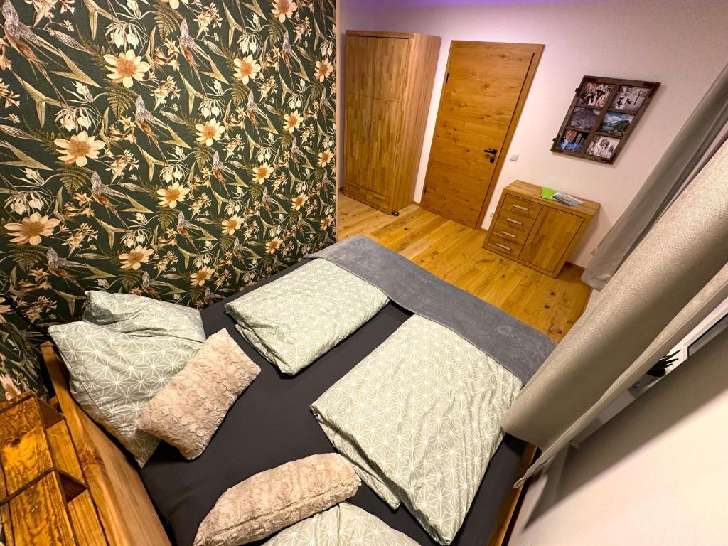 Postel nebo postele na pokoji v ubytování Appartement Bergmann