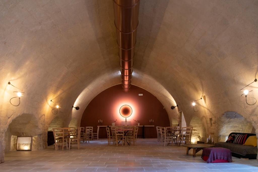 Posezení v ubytování Antica Masseria le Monache