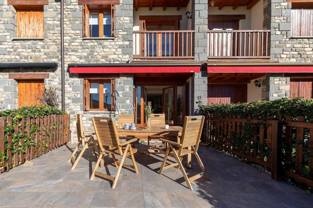 En balkon eller terrasse på Casa Nieves