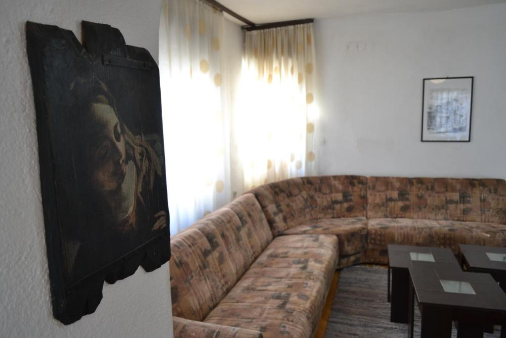 Posezení v ubytování Apartment in Prilep