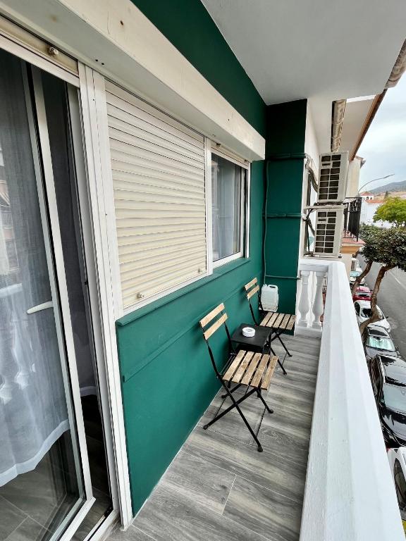 A balcony or terrace at New Click & Room