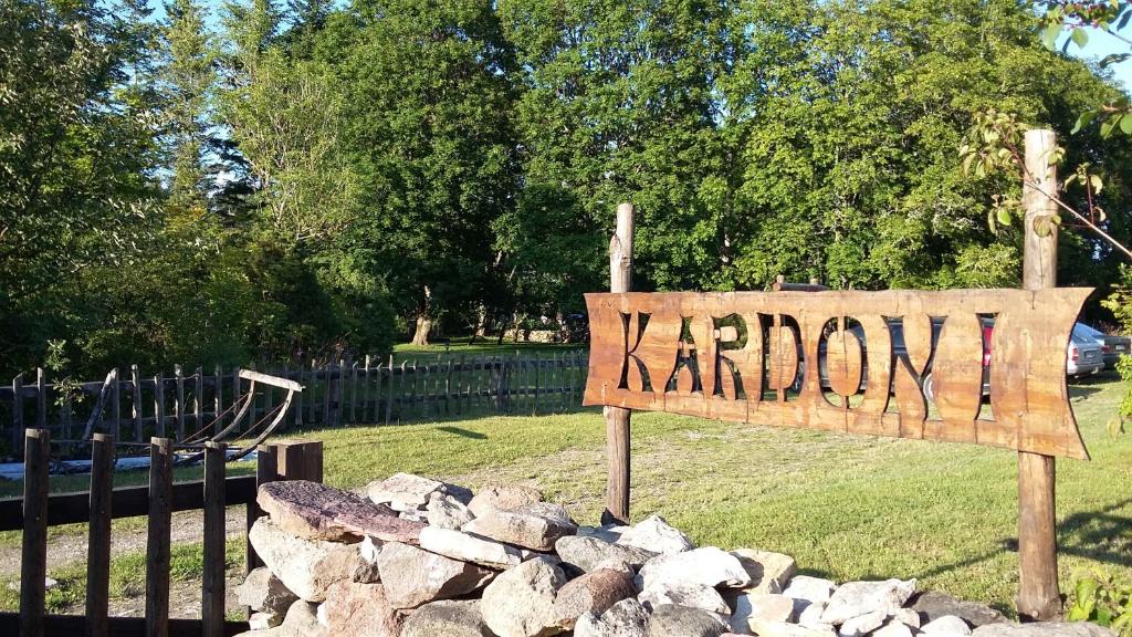 Zahrada ubytování Kardoni Puhkelaager