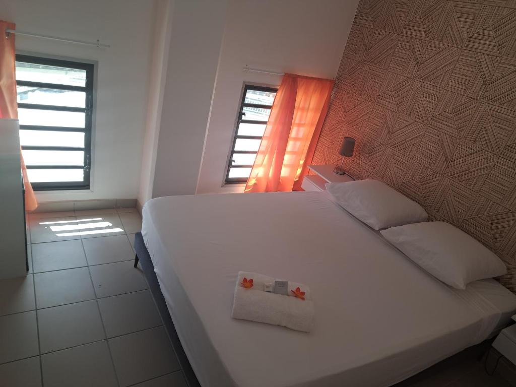 Postel nebo postele na pokoji v ubytování HOTEL LE CHANNEL