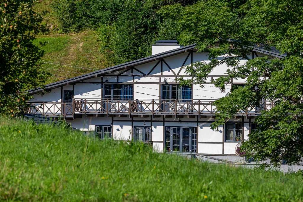 Budova, kde se penzion nachází