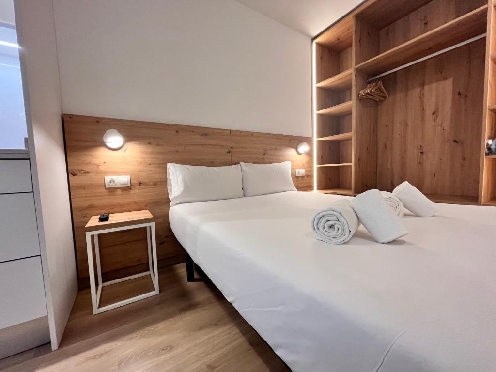 Postel nebo postele na pokoji v ubytování Outdoor Apartaments - Spot