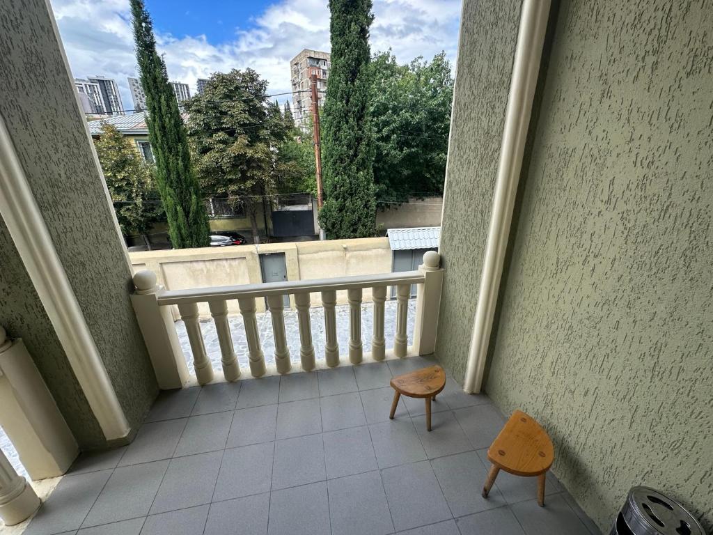 Balkón nebo terasa v ubytování GARRIOTT TBILISI