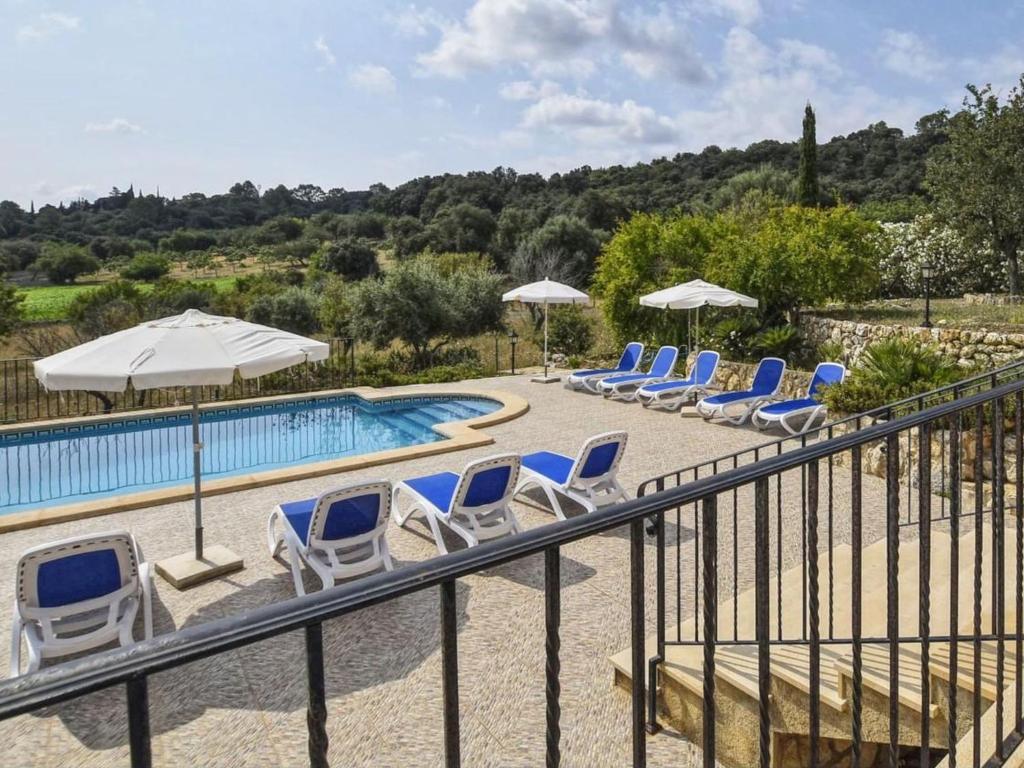 The swimming pool at or close to Holiday Home Pla De Ses Rotes by Interhome