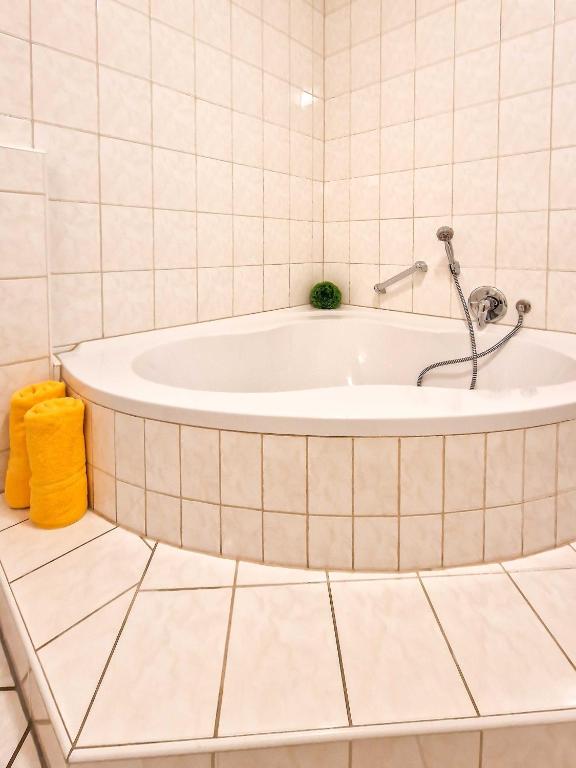 Koupelna v ubytování Störtebeker Residenz