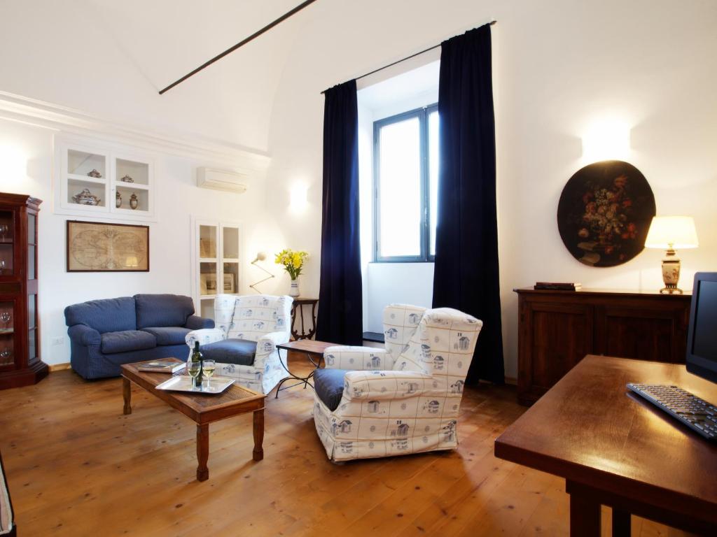 A seating area at La Madonetta - Dimora d'epoca -