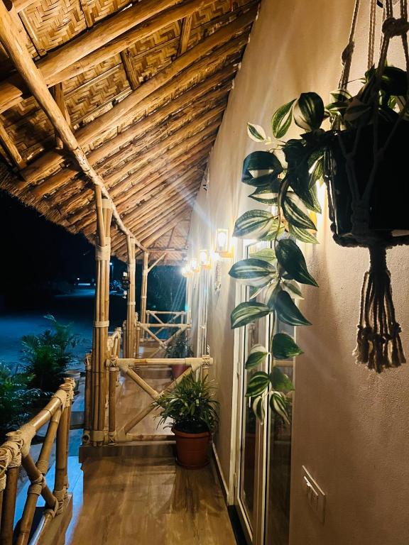 Balkón nebo terasa v ubytování THE BOHO CHALET