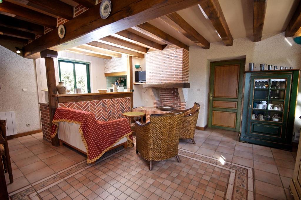 Kuchyň nebo kuchyňský kout v ubytování Entre Vignes et Châteaux