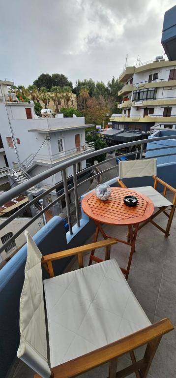 Balkón nebo terasa v ubytování Primordial Apartment