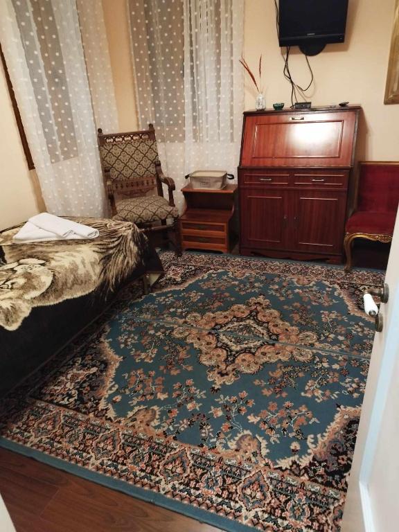 Postel nebo postele na pokoji v ubytování Kalypso Home F