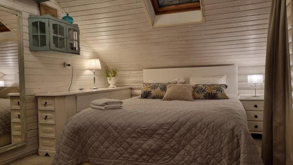 Кровать или кровати в номере Guesthouse Delisa