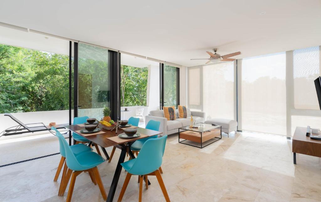 Posezení v ubytování Infinity Suites