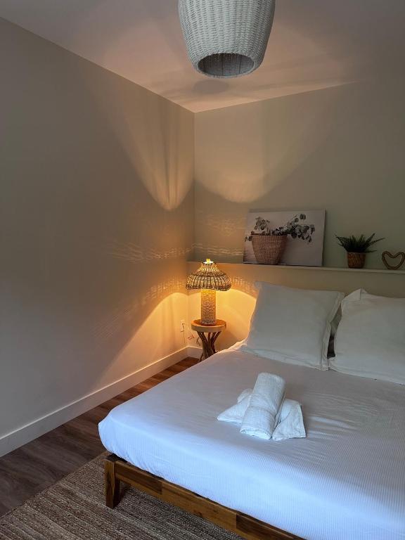 Postel nebo postele na pokoji v ubytování Andas cabin CITQ#313550