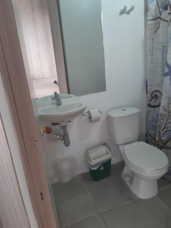 Koupelna v ubytování Glamping en villa