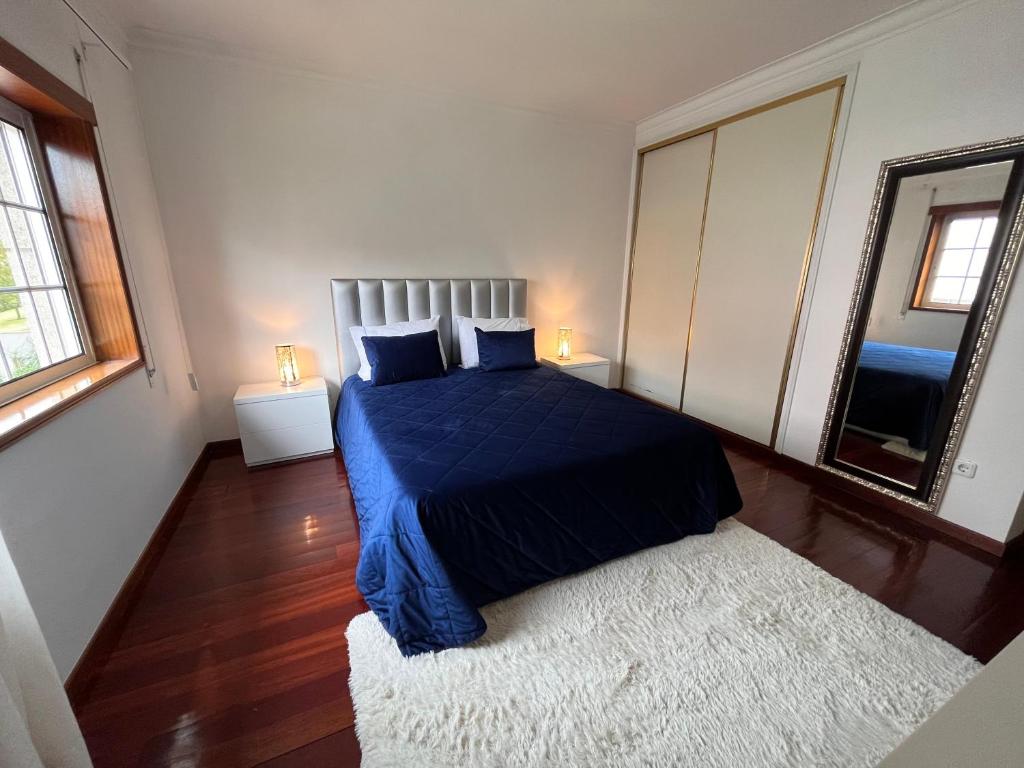 Postel nebo postele na pokoji v ubytování AM Residence