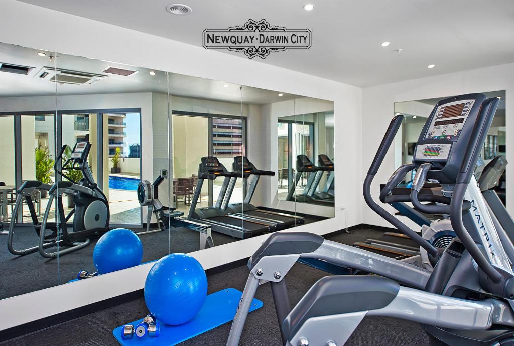 Fitnes centar i/ili fitnes sadržaji u objektu "NEWQUAY" Ideal Location & Views at PenthousePads