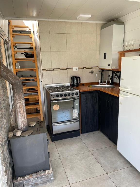 Cucina o angolo cottura di Complejo KUPAL