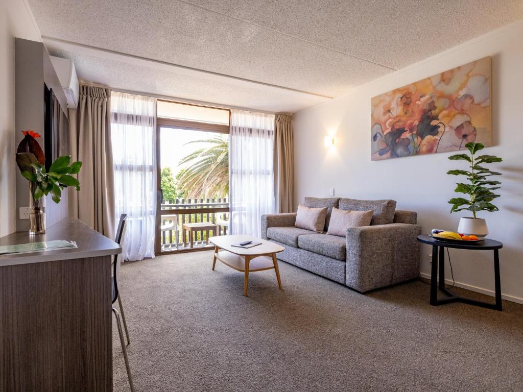 Posezení v ubytování Auckland Rose Park Hotel