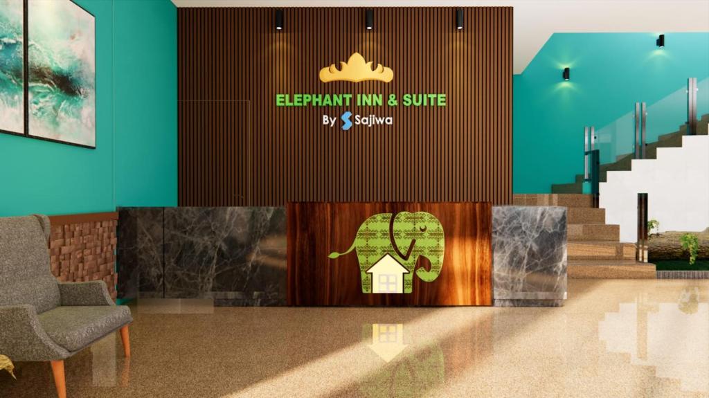 Posezení v ubytování Elephant Inn and Suite by Sajiwa
