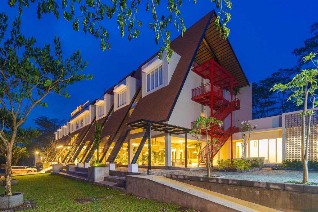 Budova, kde se hotel nachází