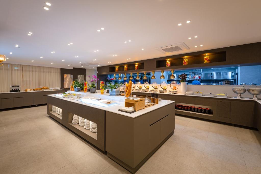 Nápoje v ubytování Sollago Myeongdong Hotel & Residence