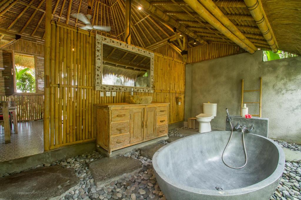 Koupelna v ubytování Aswanaya Villas Ubud