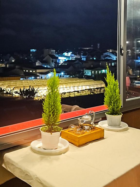 Ban công/sân hiên tại Mai DiaMond Hotel