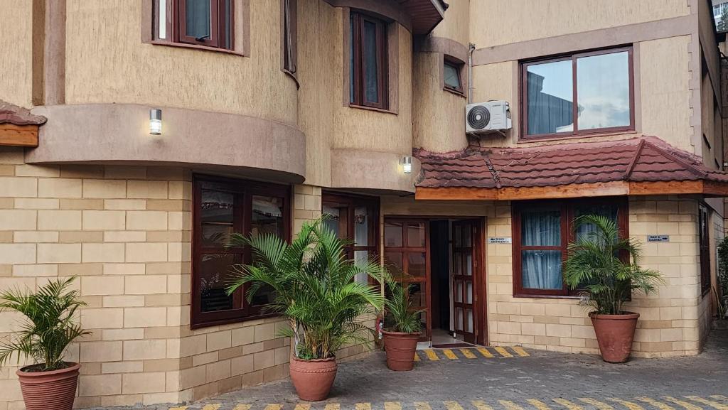 Budova, kde se hotel nachází