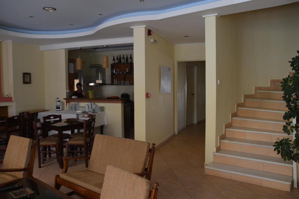 Posezení v ubytování Marvi Hotel