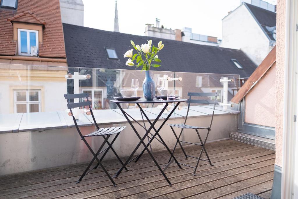 Balcone o terrazza di City Stay Vienna – Lugeck