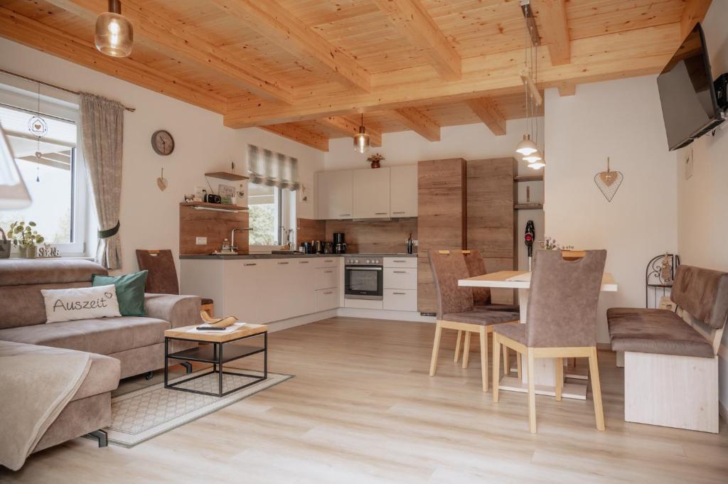 Kuchyňa alebo kuchynka v ubytovaní Meine Auszeit – das ferienhaus
