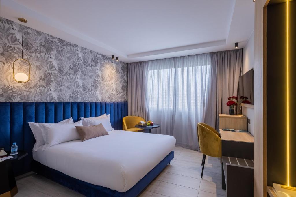 Letto o letti in una camera di Kenzi Solazur