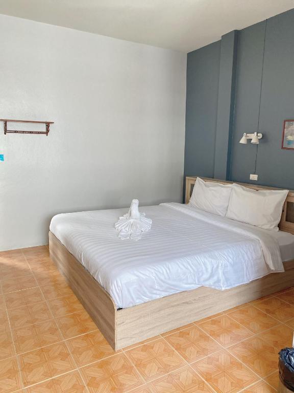 Postel nebo postele na pokoji v ubytování 2 Vikings Guesthouse