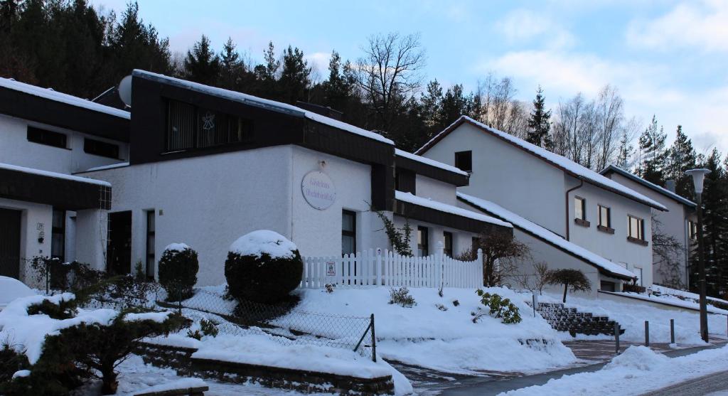 Gästehaus Hochrhönblick v zimě