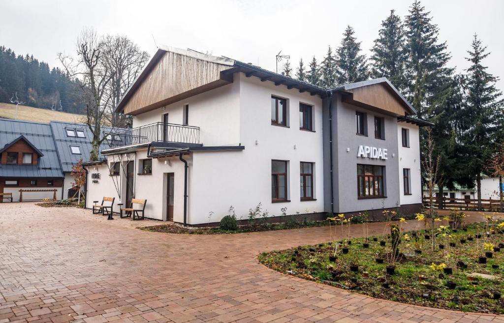 Budova, kde se penzion nachází