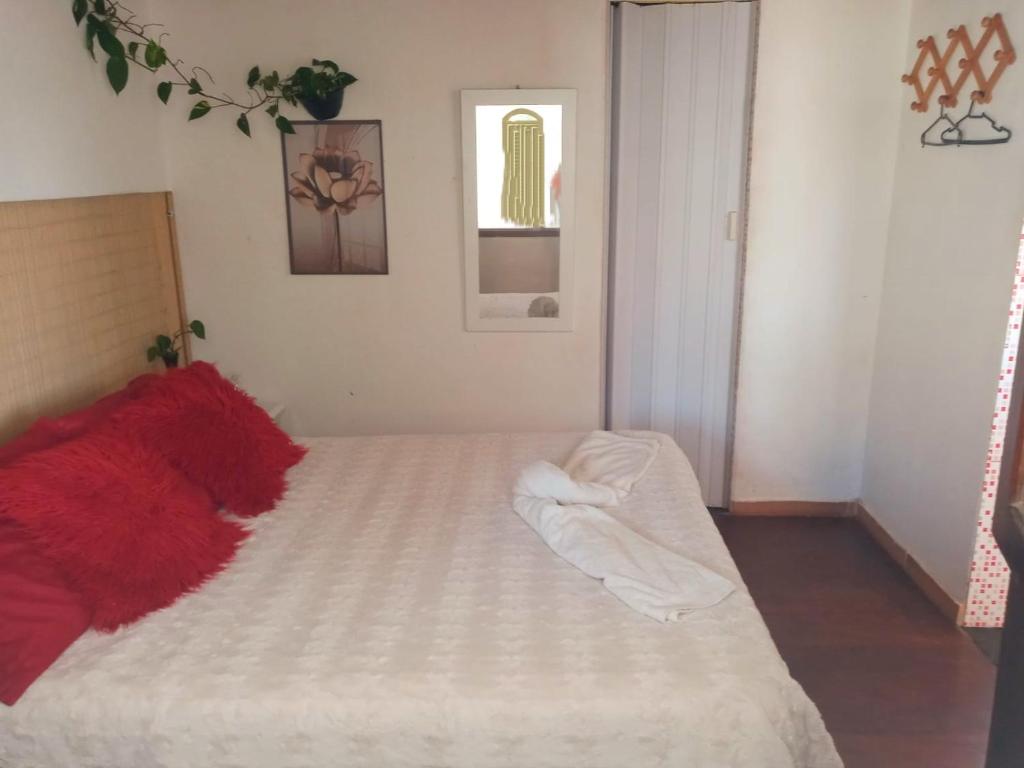 Katil atau katil-katil dalam bilik di Lua de Aquarius Boutique Hostel