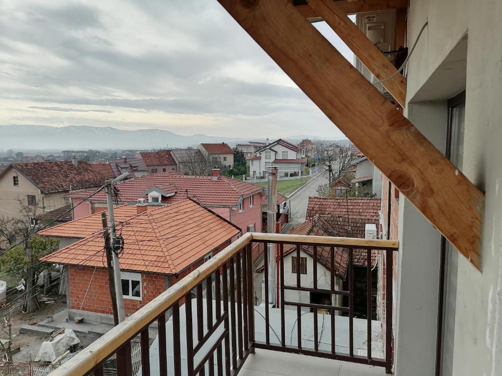 Balkón nebo terasa v ubytování Apartman Ika 9N