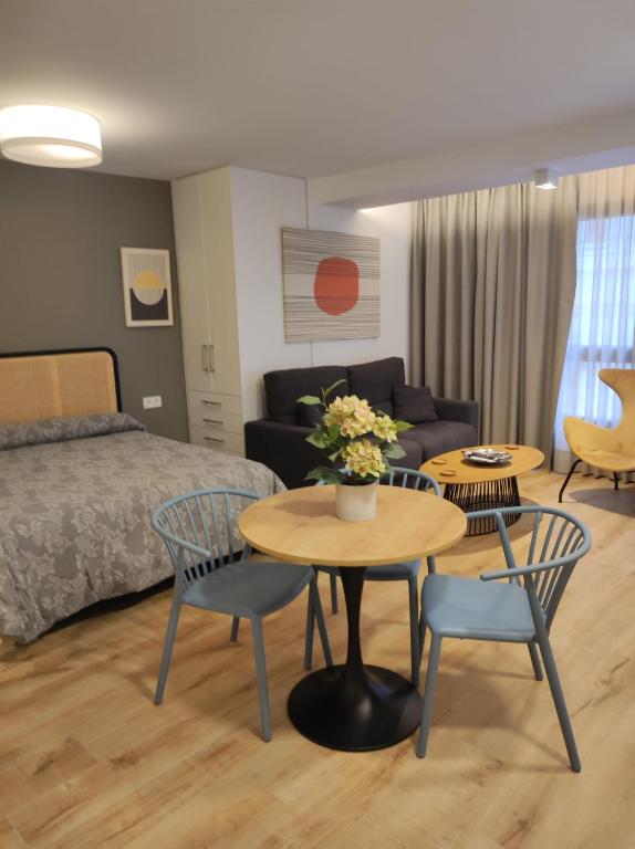 Część wypoczynkowa w obiekcie Apartamentos Leonor