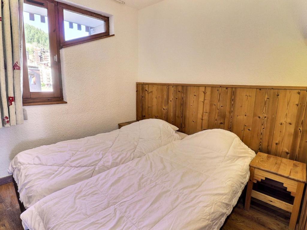 Posteľ alebo postele v izbe v ubytovaní Charmant Appartement à La Tania - 6 pers, skis aux pieds, proche commodités - FR-1-182A-10