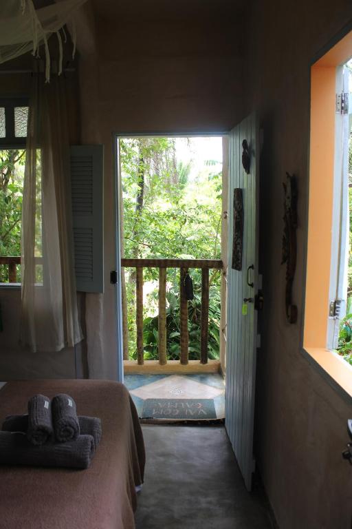 Balkón nebo terasa v ubytování Eco Hostel Bosque di Barro