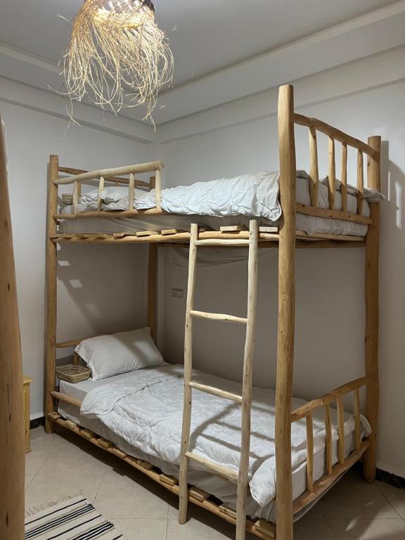 Katil atau katil-katil dalam bilik di Appartement Sabldor